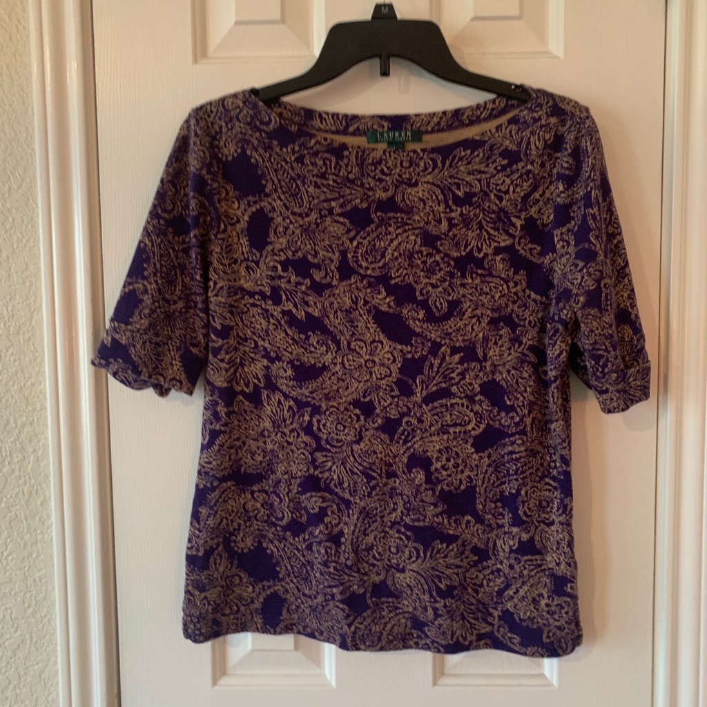 Large Lauren Ralph Lauren Blouse